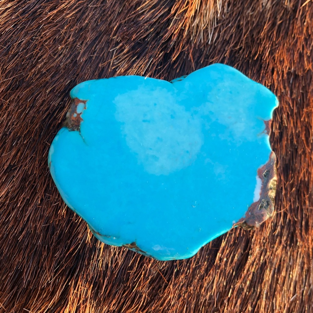 Turquoise Slab Phone Grip